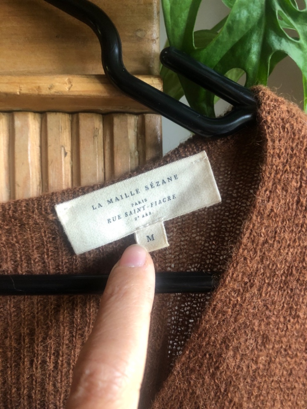 Sezane Barry Cardigan Sweater - Picture 2 of 5